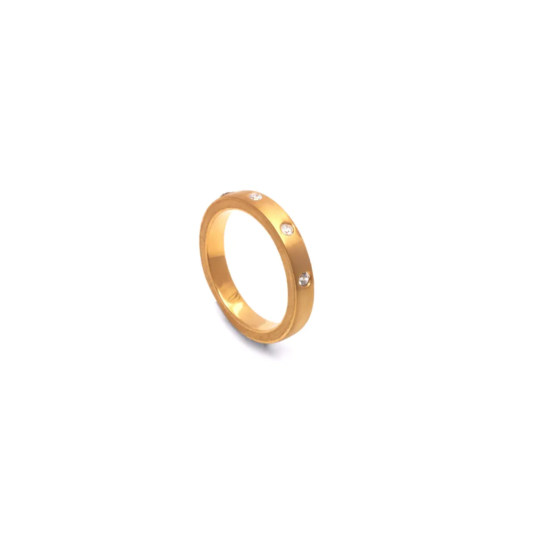 14kt Diamond Studded Ring
