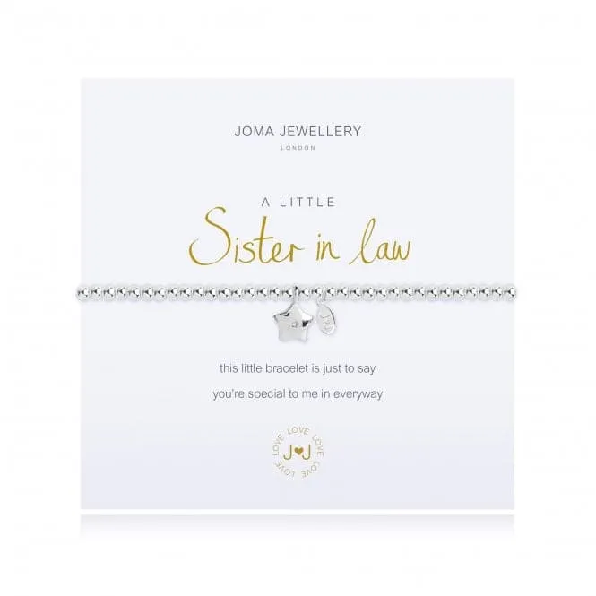 A Little Sister In Law Bracelet 2268