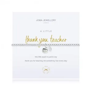 A Little thank You Teacher Bracelet 2212