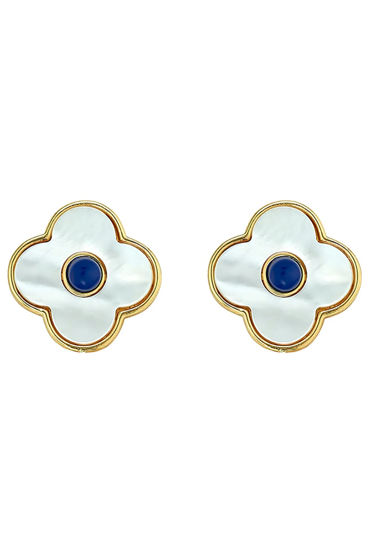 Angelina Stud Lapis