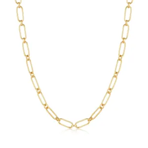 Ania Haie Gold Cable Connect Chunky Chain Necklace
