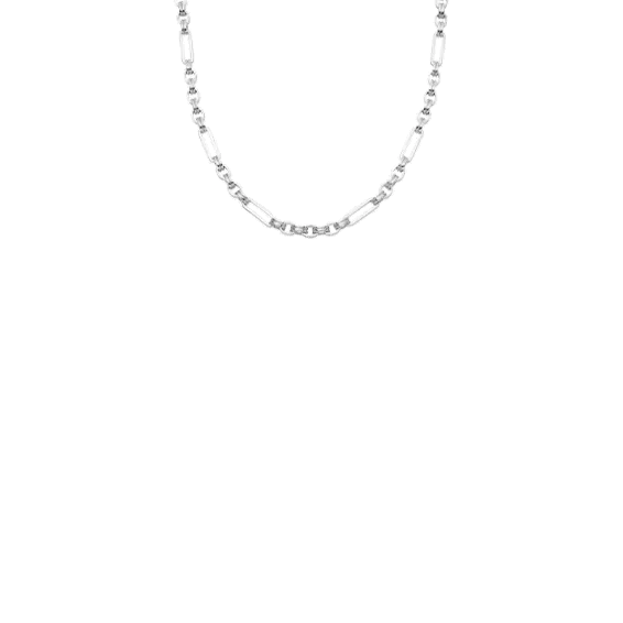 Axiom Chain Necklace | Silver Plated