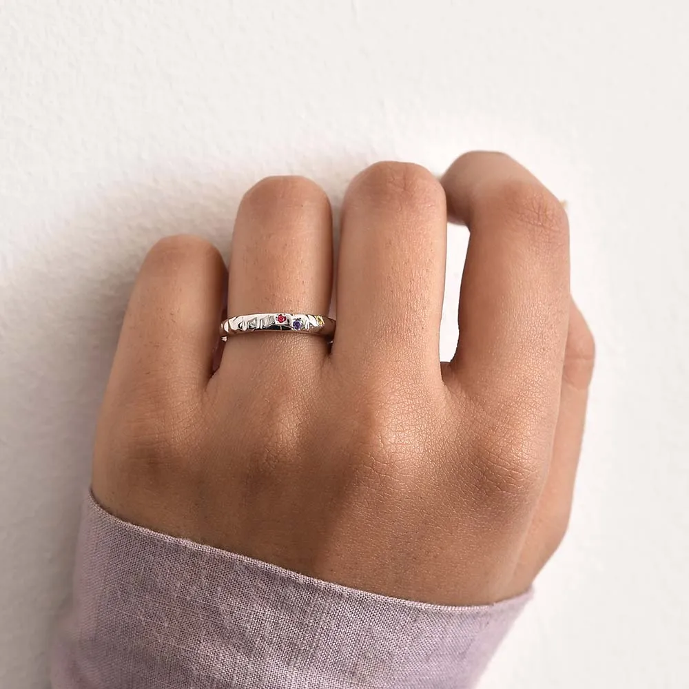 Candy Slim Band Ring   Candy J Hoop Earrings