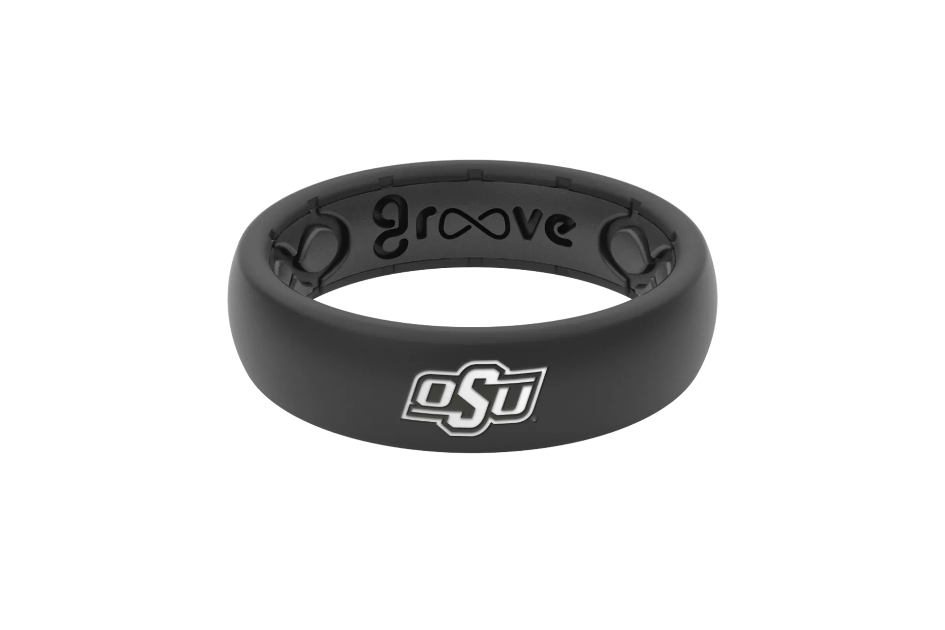 College Oklahoma State Thin Ring