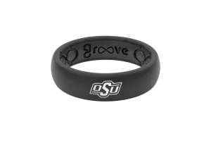 College Oklahoma State Thin Ring