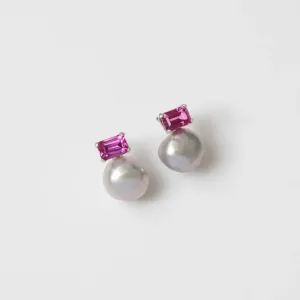 Delphine Earrings (Pink)