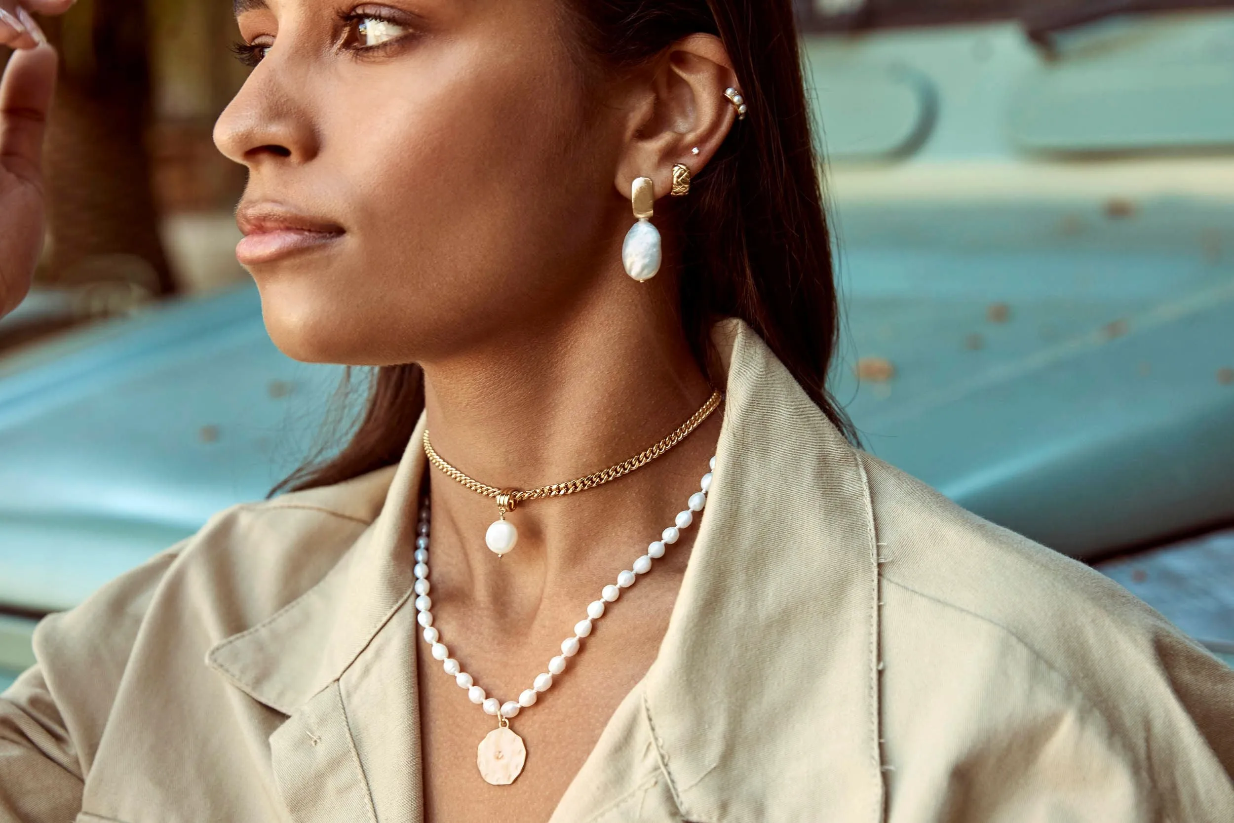 Fairley Willow Pearl Necklace