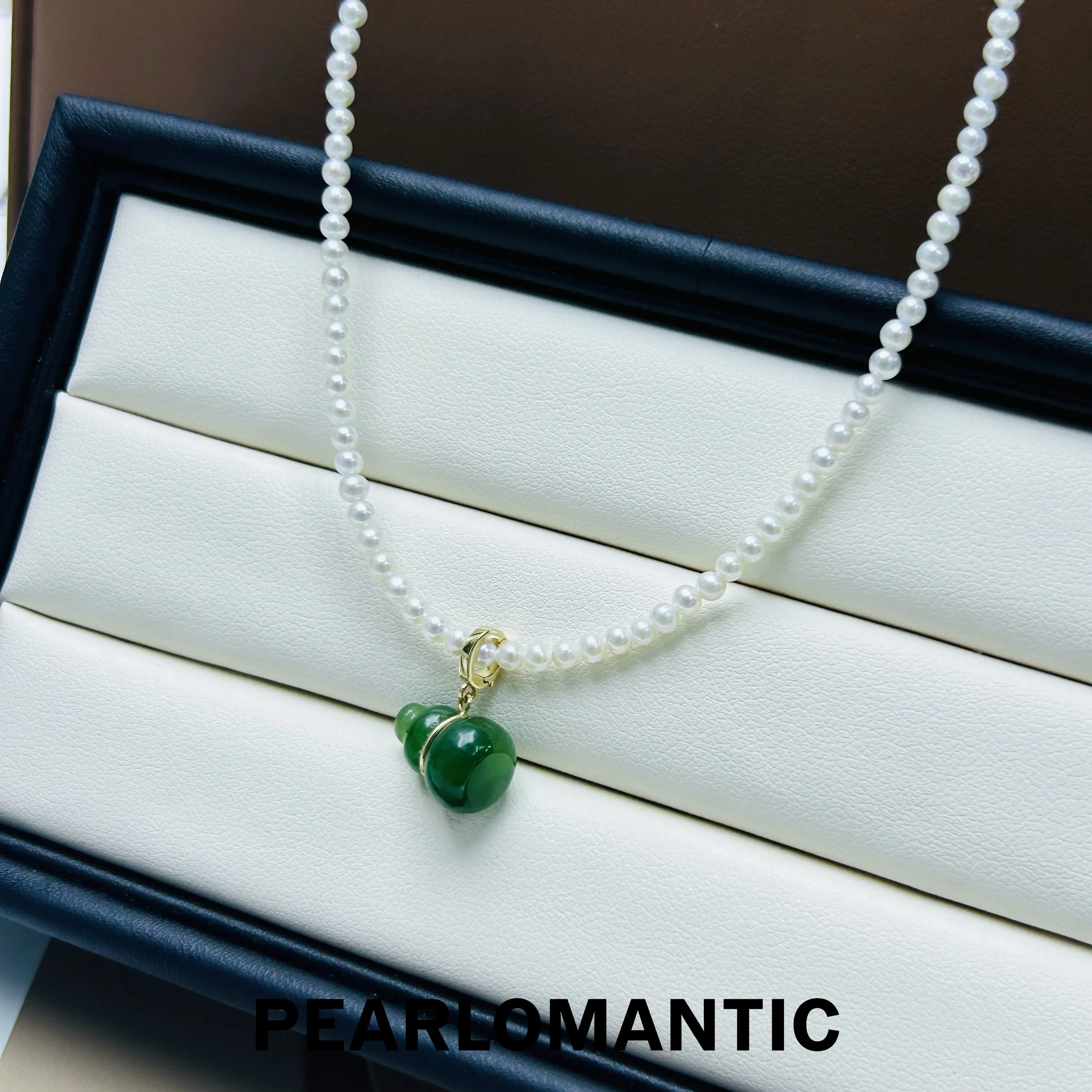 [Fine Jewelry] 18k Gold & Jade Hulu Design All-purpose Pendants