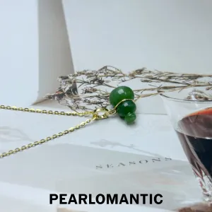 [Fine Jewelry] 18k Gold & Jade Hulu Design All-purpose Pendants