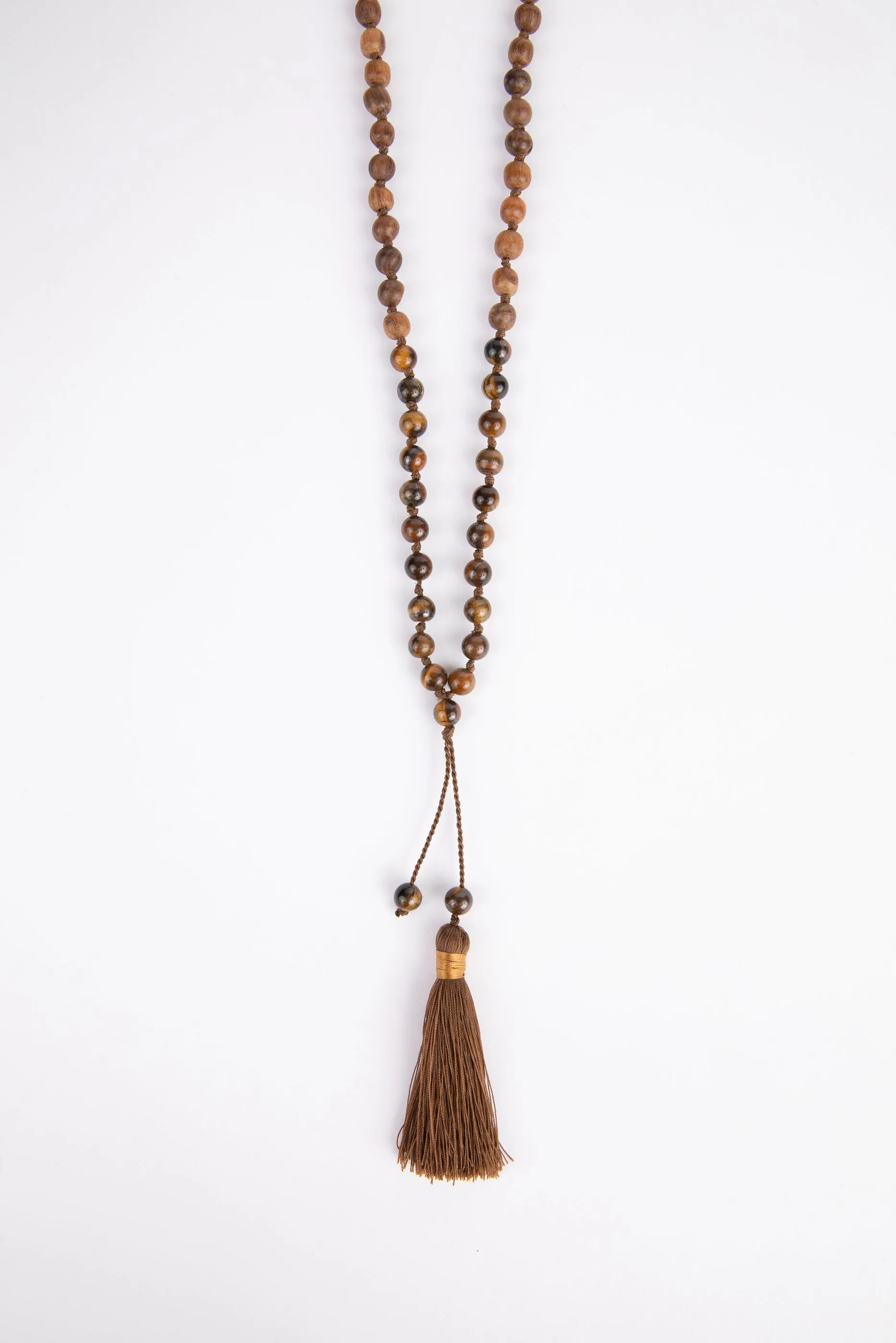 Frankie Mala Beads - Brown