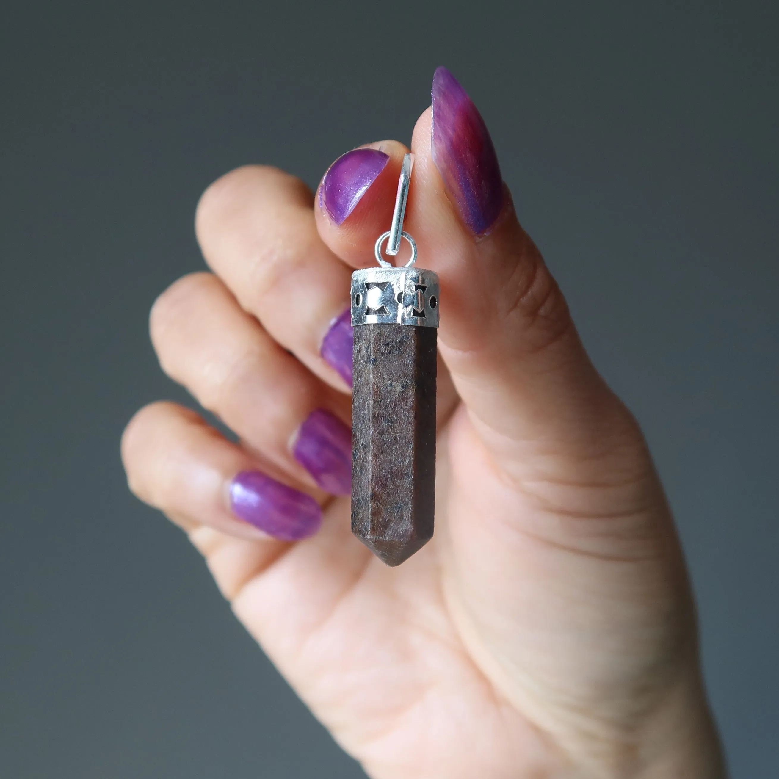 Garnet Pendant Point me to Healthy Wealthy Lifestyle Red Gem