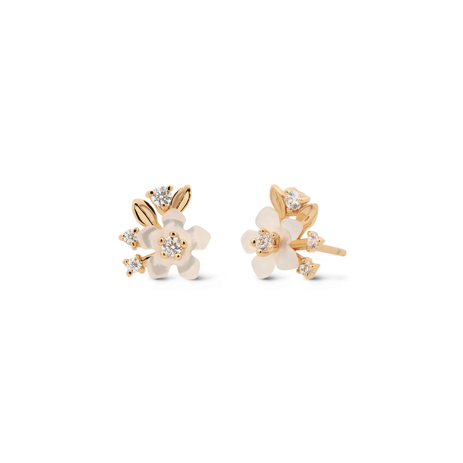 Gold Victoria Studs