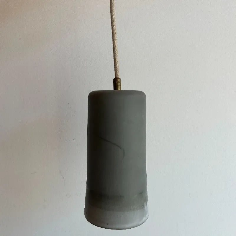 Handmade Australian Porcelain Pendant | Gravel | SALE