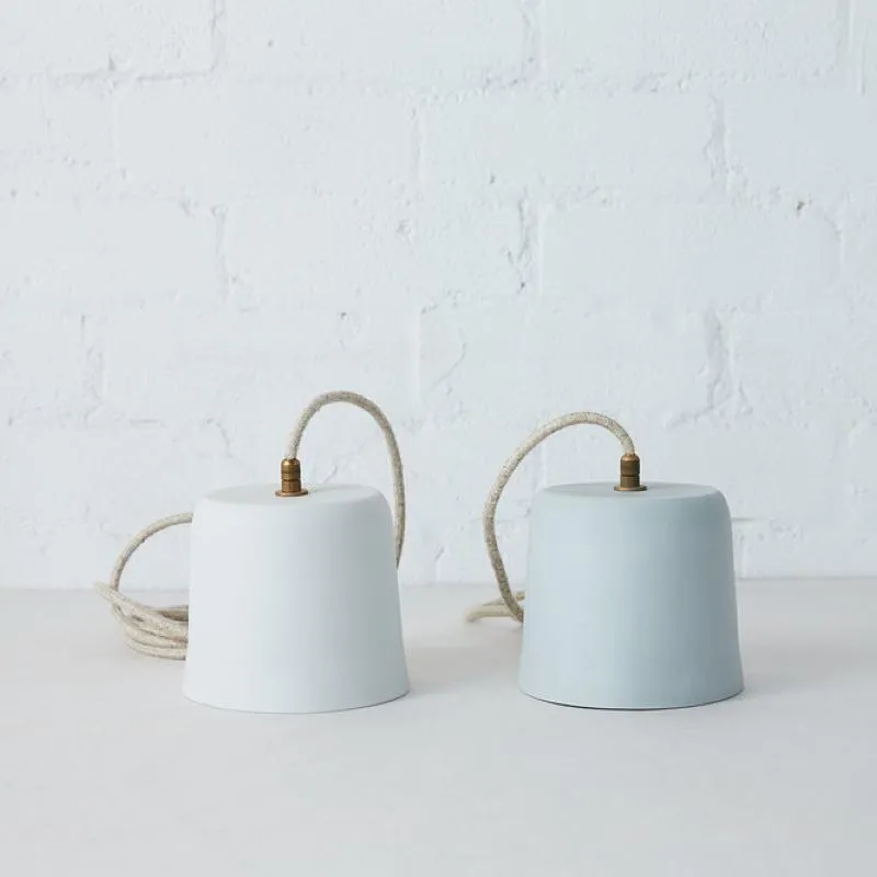 Handmade Wide Cylinder Pendant Light | Assorted Sizes