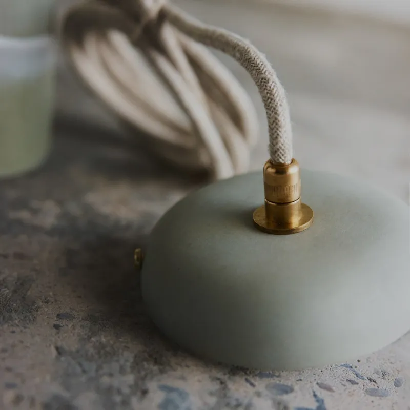 Handmade Wide Cylinder Pendant Light | Assorted Sizes