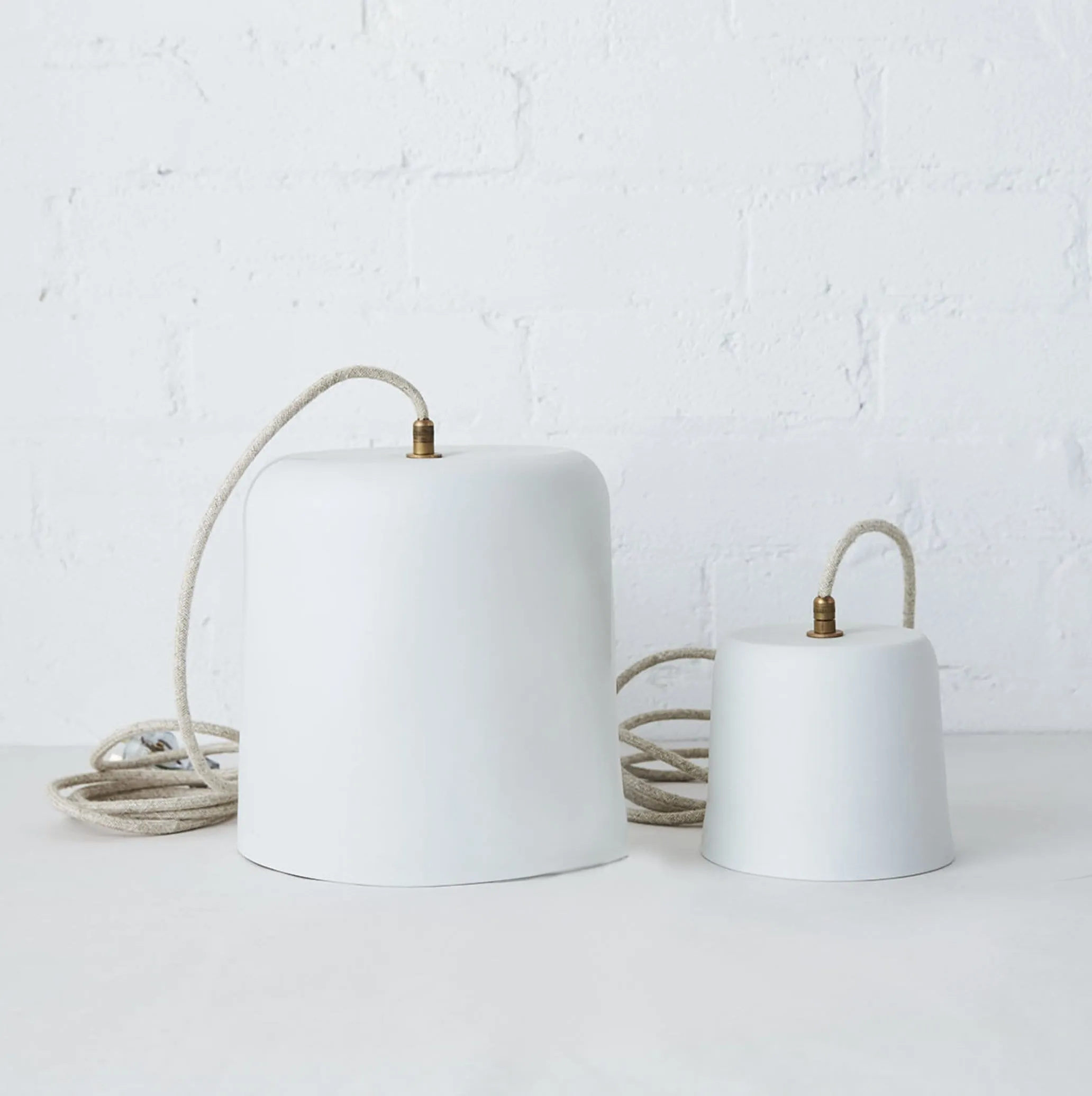 Handmade Wide Cylinder Pendant Light | Assorted Sizes