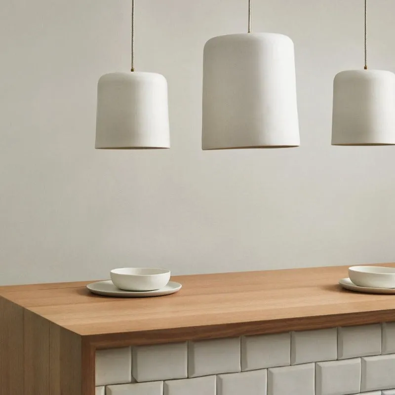 Handmade Wide Cylinder Pendant Light | Assorted Sizes