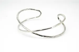 Infinity Sterling Silver Cuff