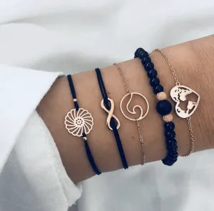 Lot de bracelets Tisseurs de rves II - Lotus - Lotus