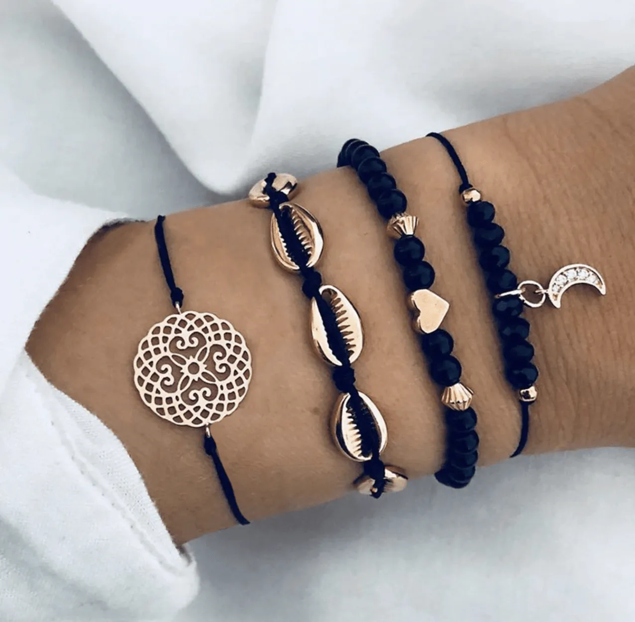 Lot de bracelets Tisseurs de rves II - Lotus - Lotus