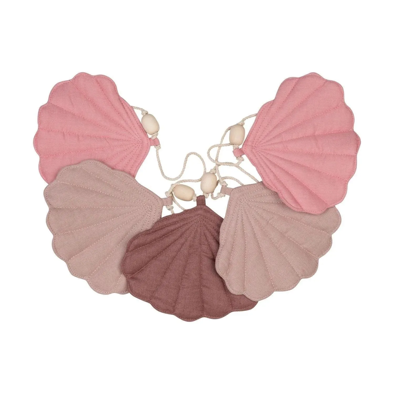 Moi Mili Shell Garland- Pink