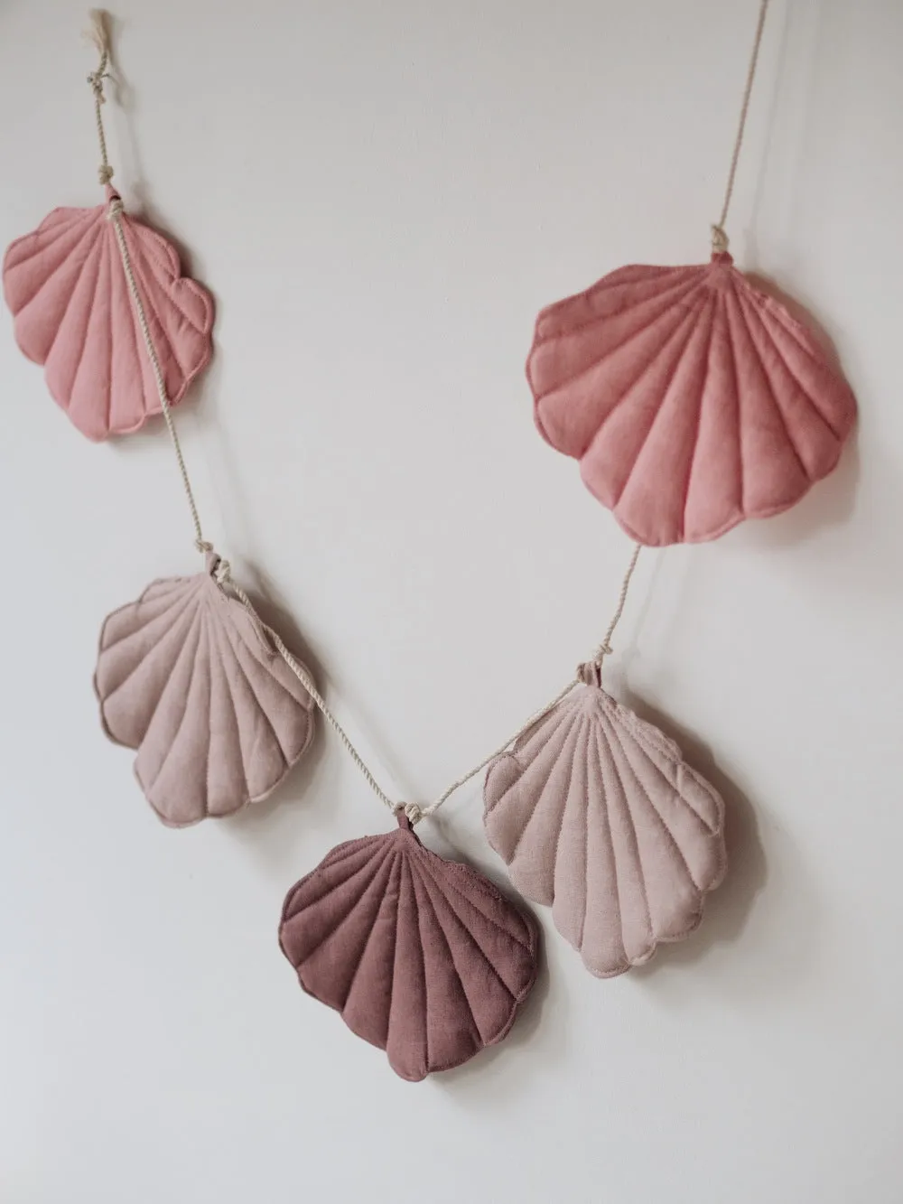 Moi Mili Shell Garland- Pink