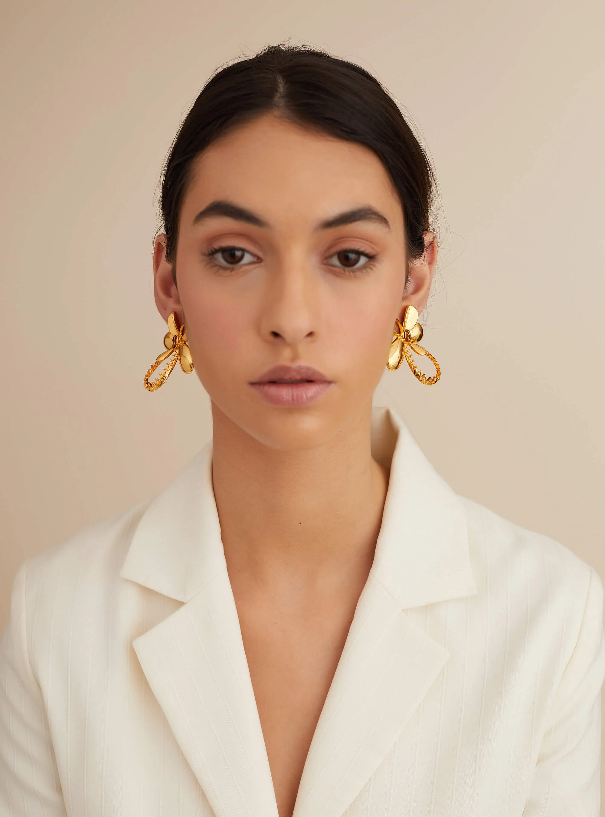 OH Poppi Tuberose Stud Earrings