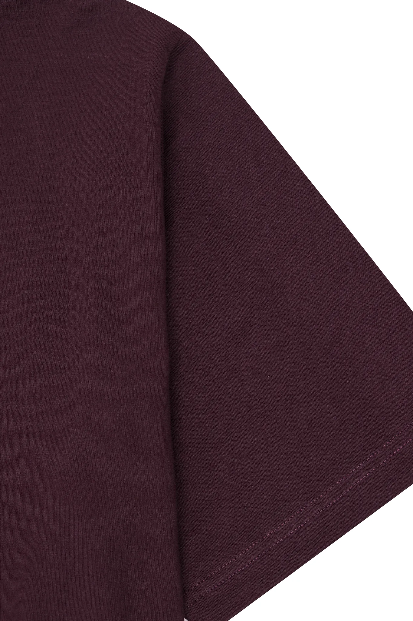 OVERSIZED TEE IN WINE
