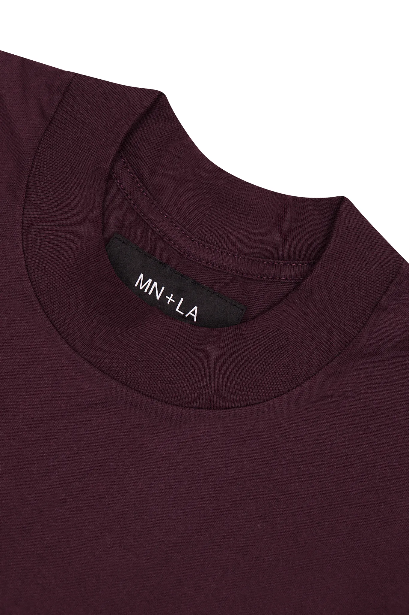 OVERSIZED TEE IN WINE