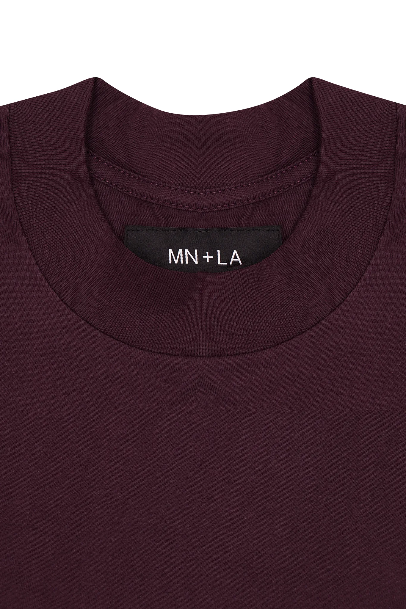 OVERSIZED TEE IN WINE