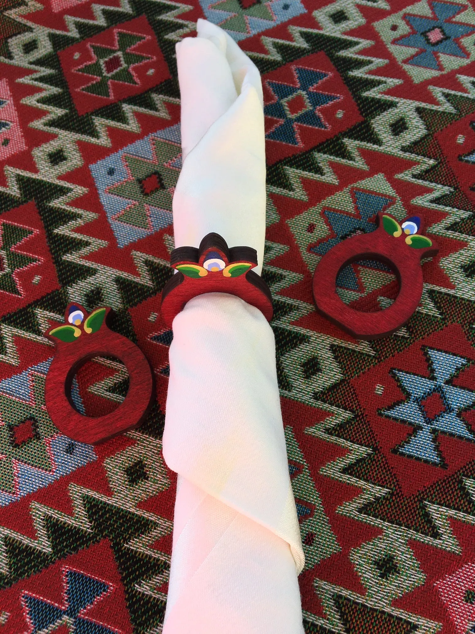 Pomegranate Napkin Ring