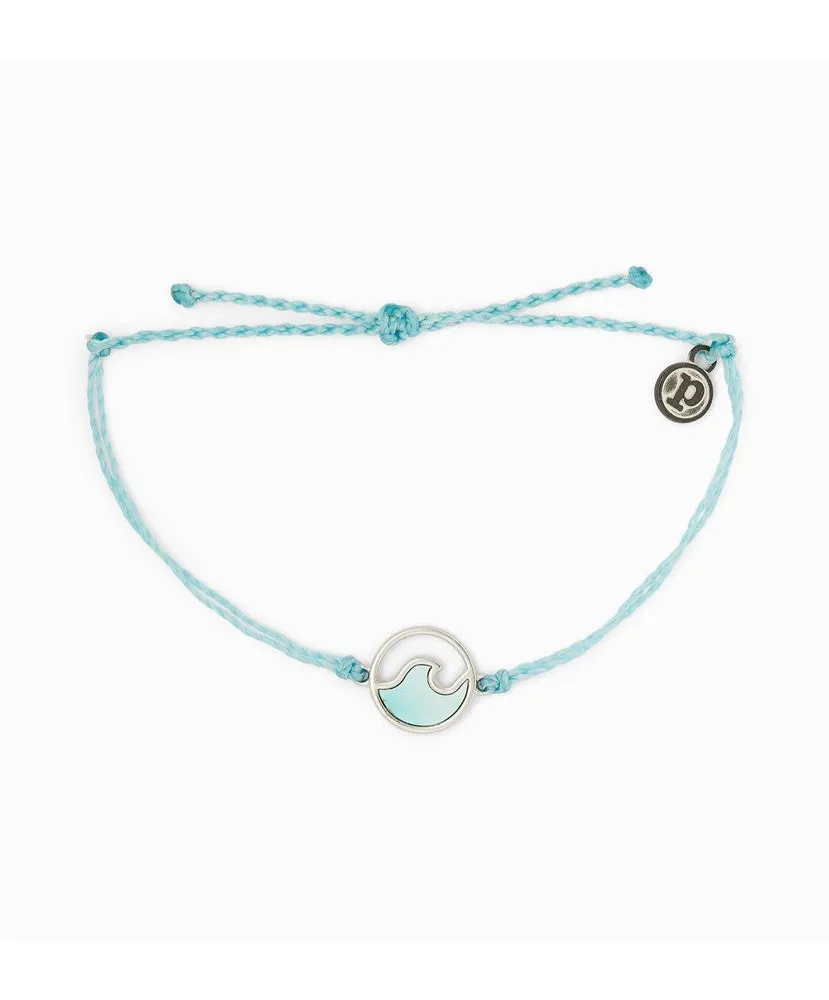 Pura Vida - Stone Wave Bracelet - Silver