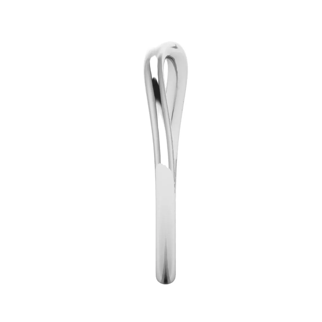 "Thea" Irregular Subtle Shaped Eternity Ring ET37