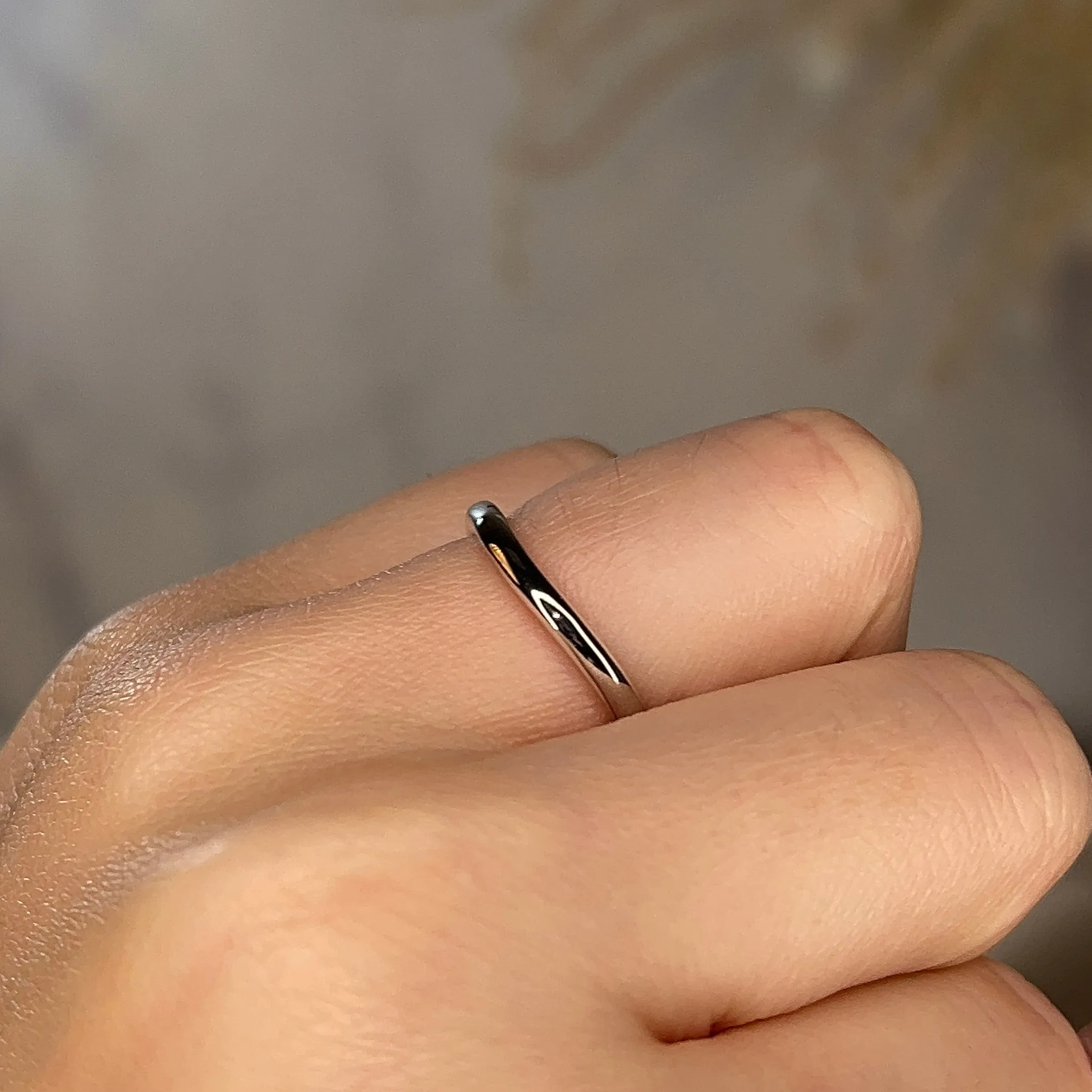 "Thea" Irregular Subtle Shaped Eternity Ring ET37