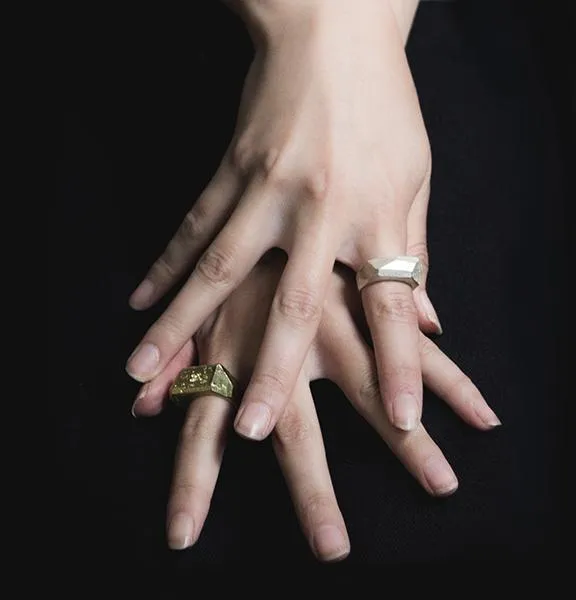 Raw Ring in Silver