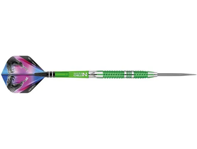 Red Dragon  Peter Wright Snakebite Mamba 2 Steel Tip Dart Set