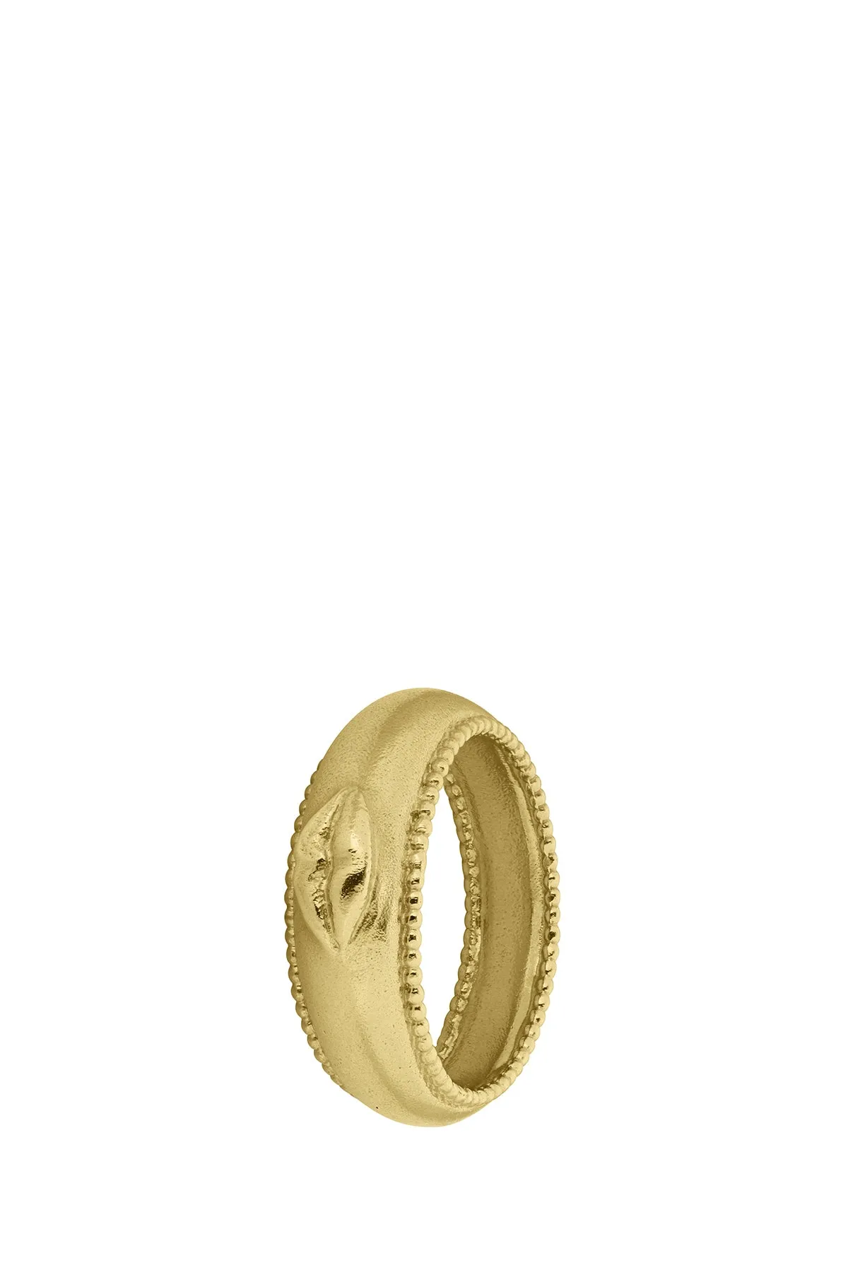 Sense of Taste Lips Bombe Ring Gold