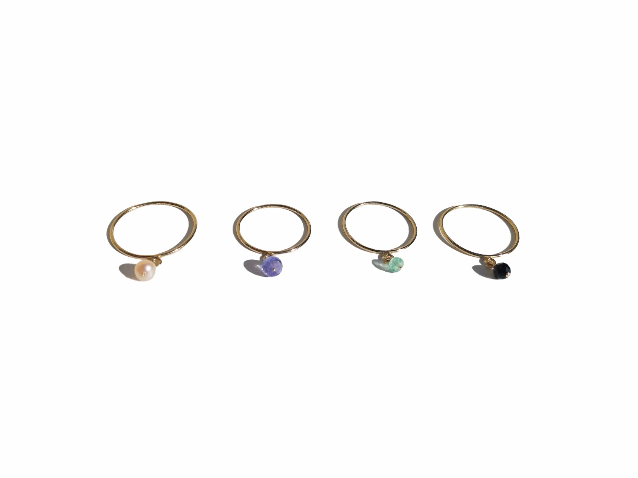 Tanzanite Stacking Ring