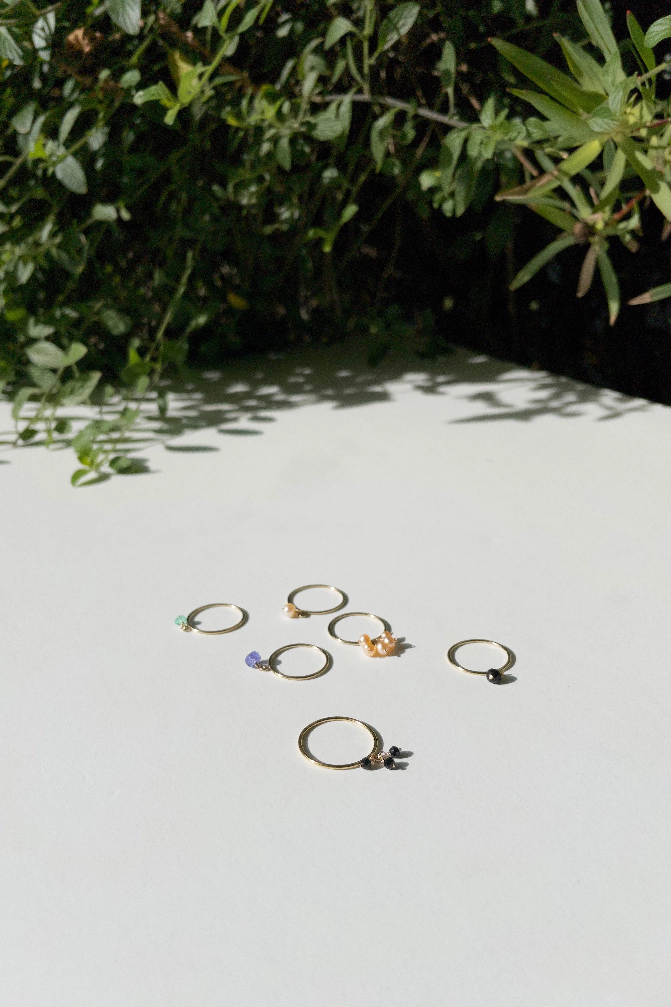Tanzanite Stacking Ring