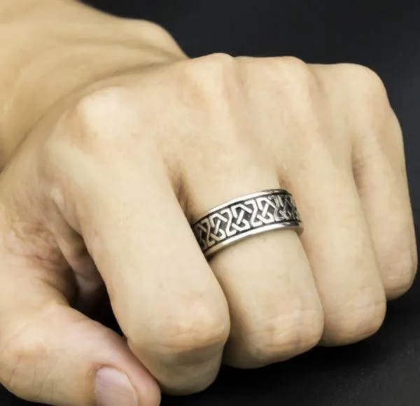 Vintage Retro Pattern Ring