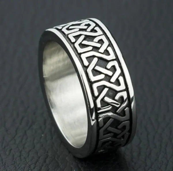Vintage Retro Pattern Ring
